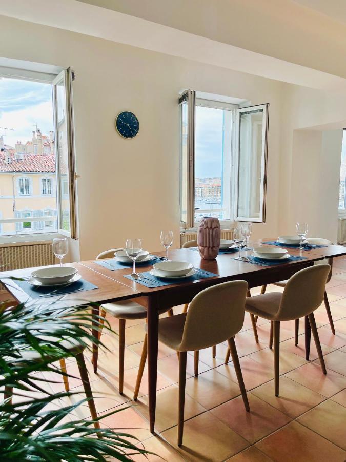 Magnifique 105M2 Au Coeur Du Vieux-Port Apartment Marseille Luaran gambar