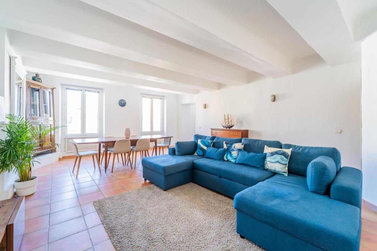 Magnifique 105M2 Au Coeur Du Vieux-Port Apartment Marseille Luaran gambar