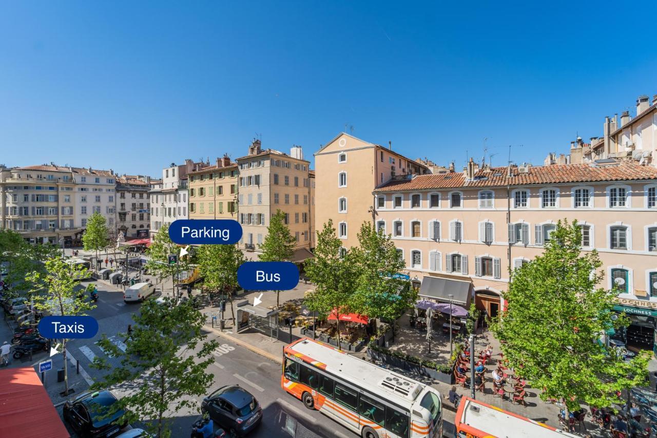 Magnifique 105M2 Au Coeur Du Vieux-Port Apartment Marseille Luaran gambar