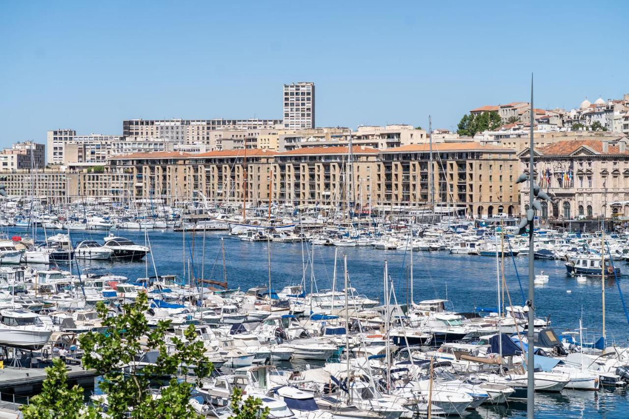 Magnifique 105M2 Au Coeur Du Vieux-Port Apartment Marseille Luaran gambar